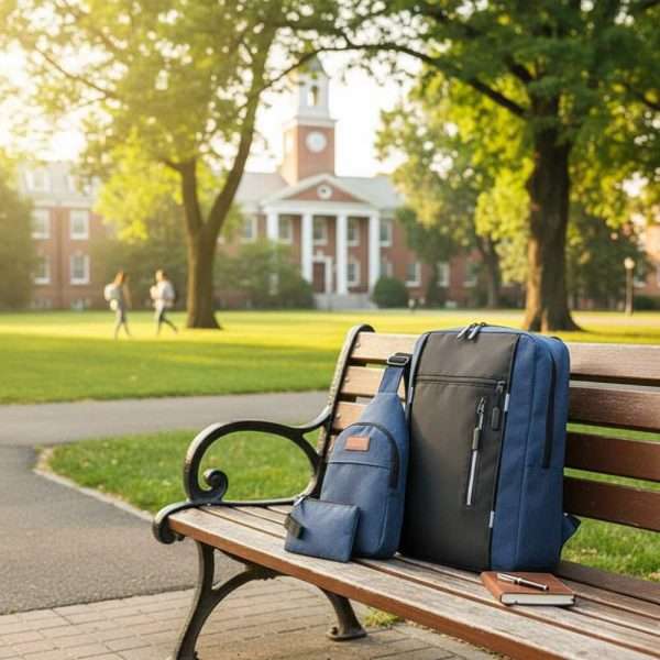 Blue & Black Multipurpos Backpack Combo