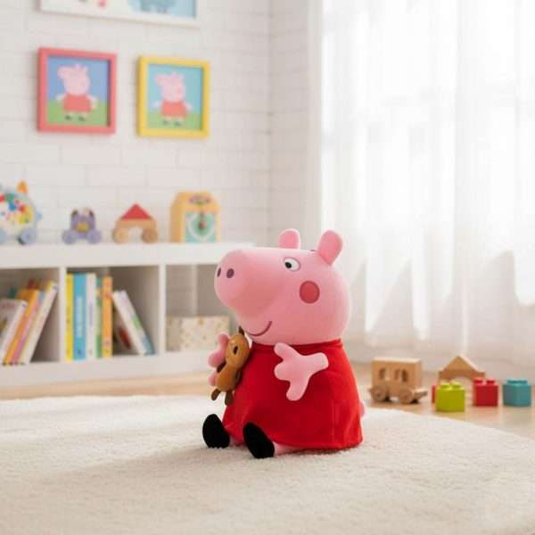 Peppa Pig Plush Soft Toy with Red Dress for kids