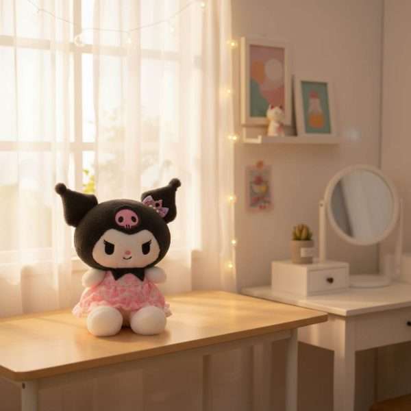 Kuromi Plush Soft Toy for kids with Dress