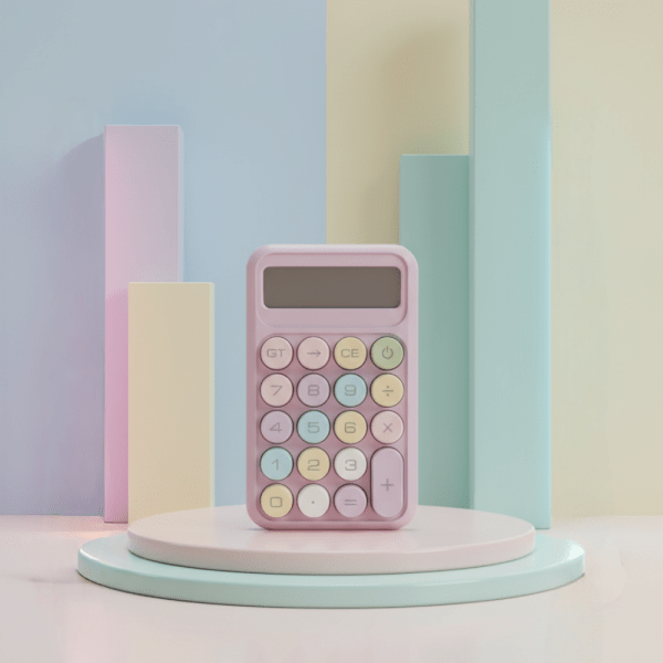 Pastel Aesthetic Calculator