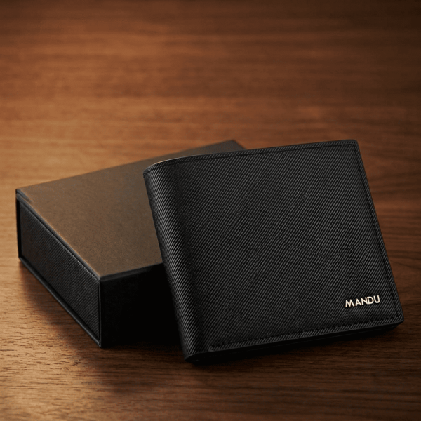 Premium Black Leather Wallet