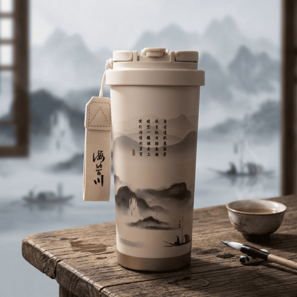 Heritage Calligraphy Insulated Flask