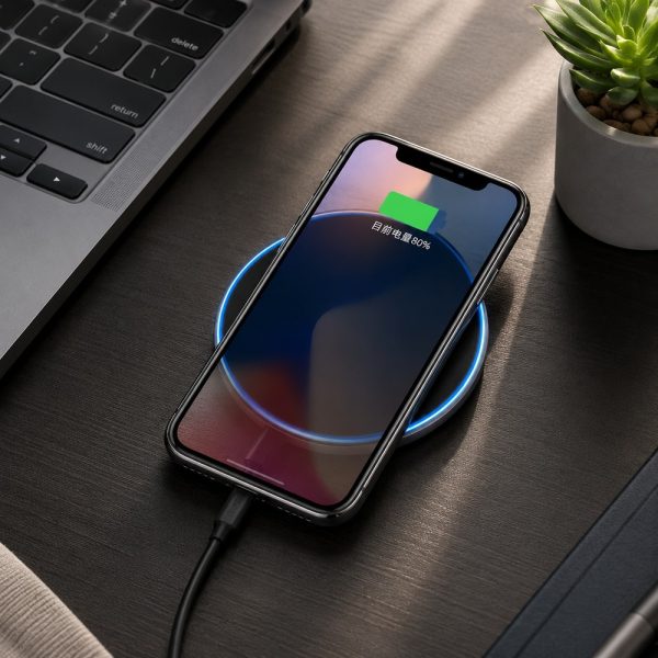 Minimalist Desk Wireless Charger