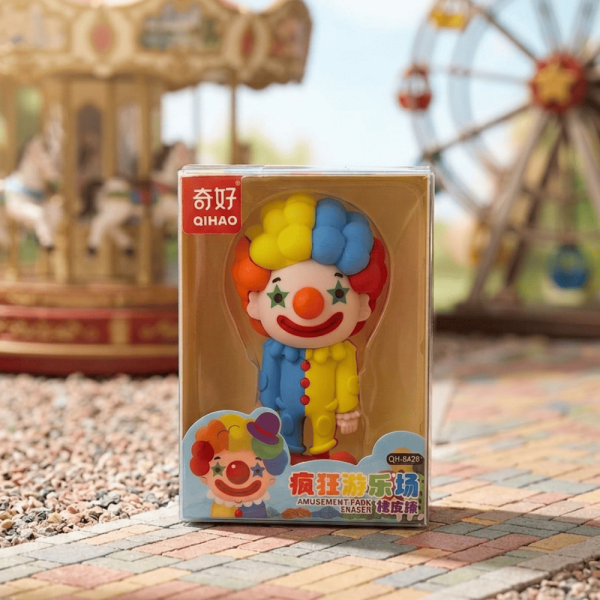 Adorable Circus-Themed Eraser