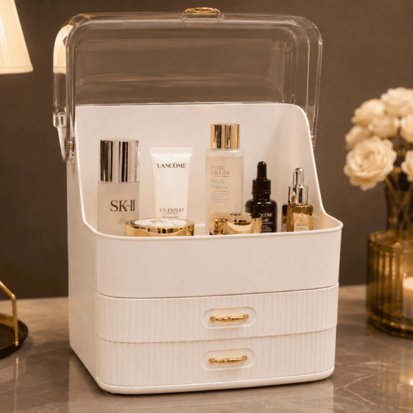 Premium Cosmetic & Skincare Organizer with Drawers