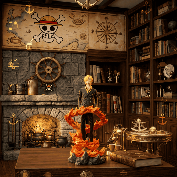 Vinsmoke Sanji Inferno Kick Premium Collectible Statue