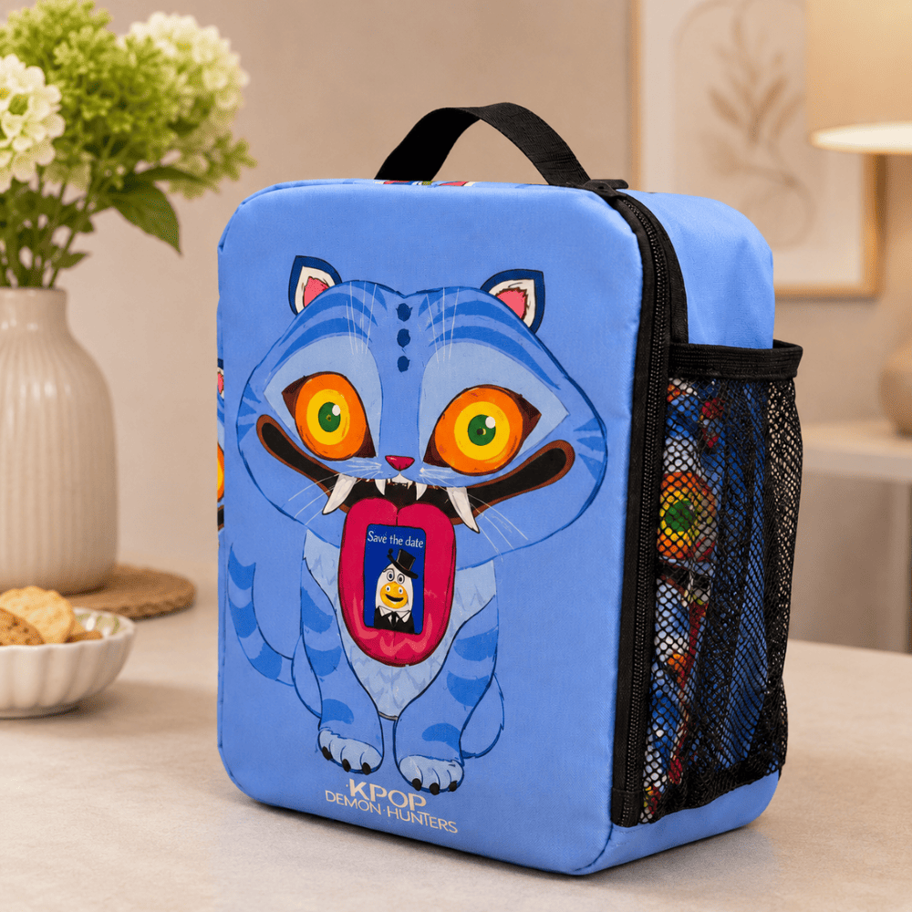 K-Pop Demon Hunters Insulated Kids Tiffin Lunch Bag - Image 2
