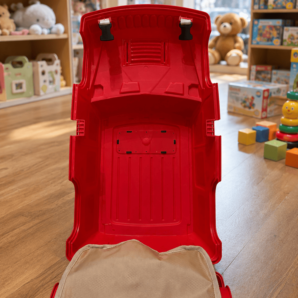 Kids Car-Shaped Ride-On Travel Suitcase - Image 5