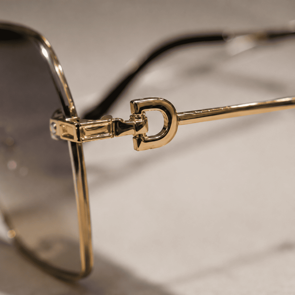 Luxury Geometric Gradient Sunglasses for Men & Women - Image 3