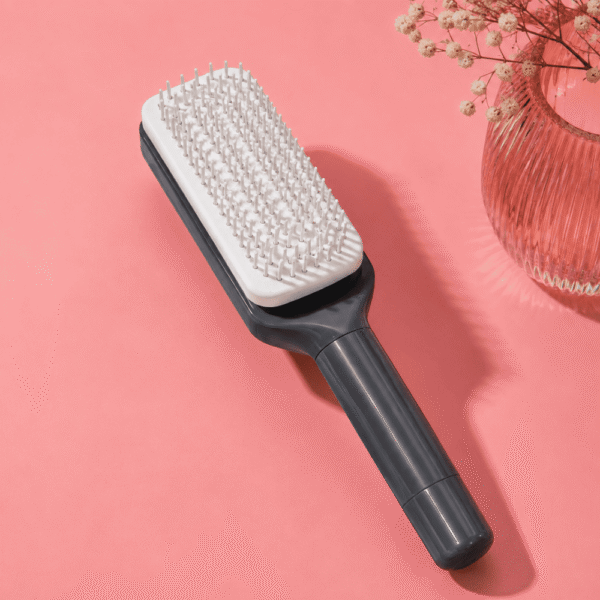 Premium Self-Cleaning Paddle Hair Brush