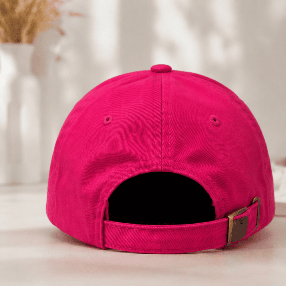 Premium Hot Pink Cap - Image 4