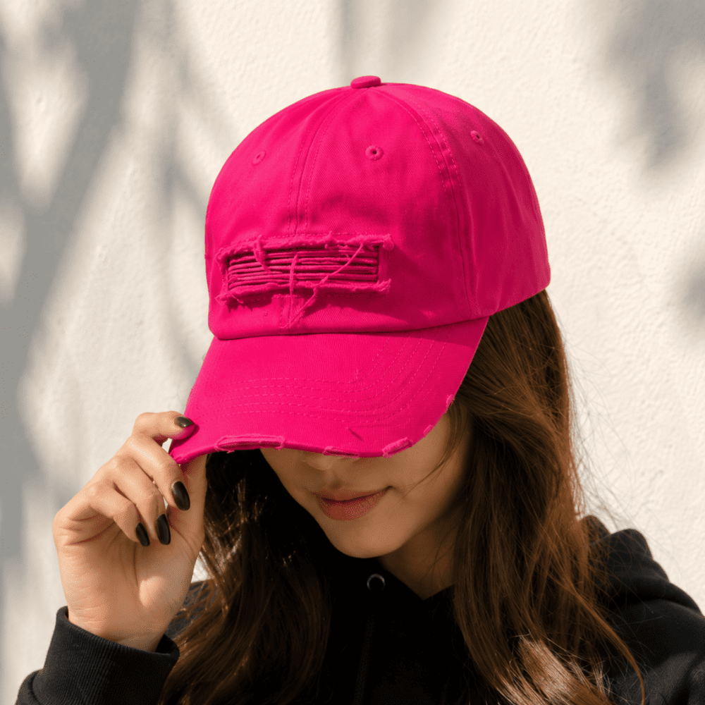 Premium Hot Pink Cap - Image 3