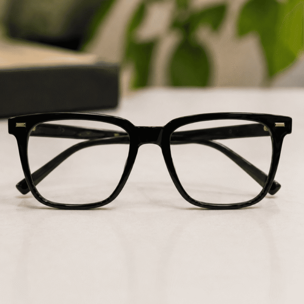 Classic Black Square Sunglasses for Men & Women