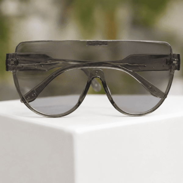 Oversized Shield Wraparound Sunglasses for Men & Women